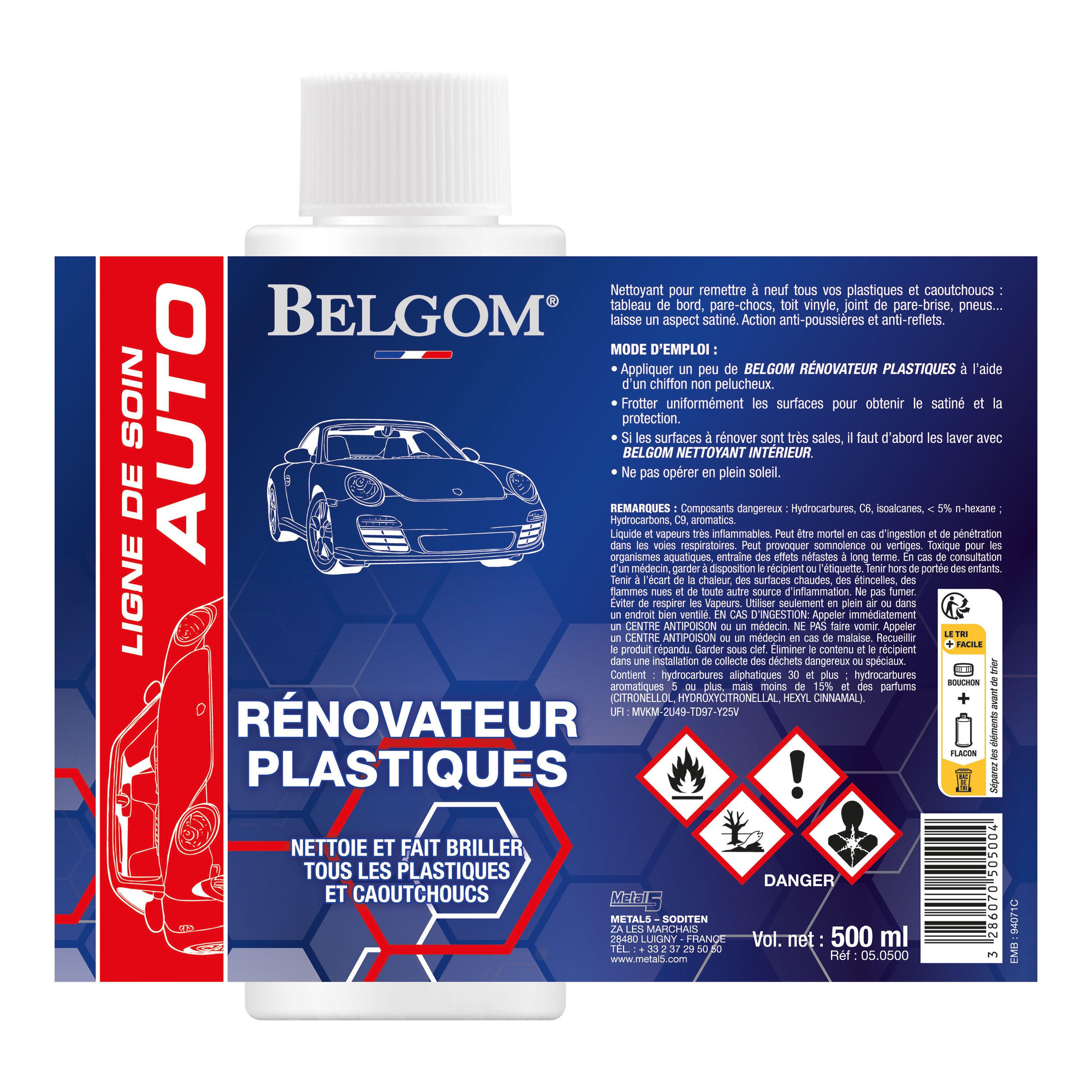 belgom-kunststoffpfleger-renovator-500-ml-armaturenbrett image 2