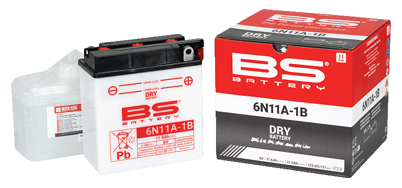 bs-battery-dry-6n11a-1b-motorradbatterie-6v-11-6ah image 2