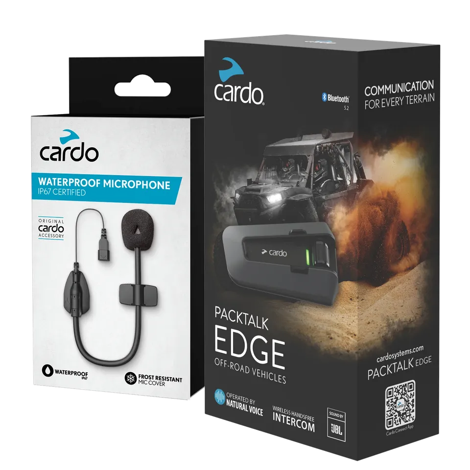 cardo-packtalk-edge-orv-atv-bundle-headset-single-wasserdicht image 1