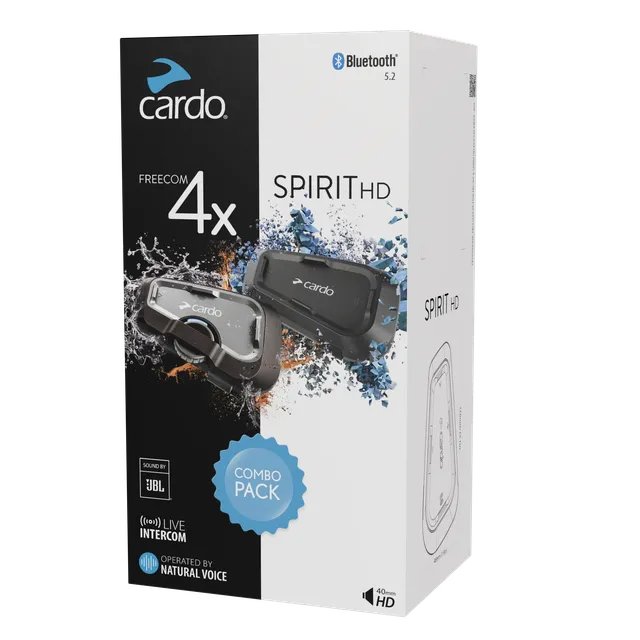 cardo-freecom-4x-spirit-hd-bluetooth-headset-doppelpack image 1