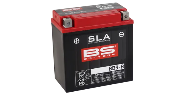 bs-battery-dry-bb9-b-motorradbatterie-12v-9-5ah-wartungsfrei image 1
