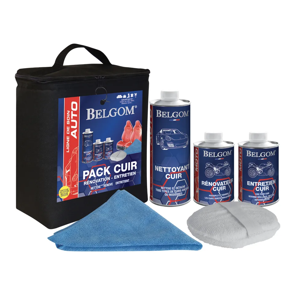 belgom-pack-cuir-lederpflegeset-3-teilig-f-r-autositze image 1