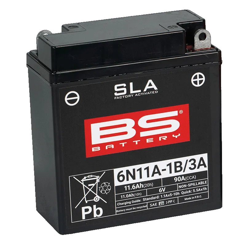 bs-battery-dry-6n11a-1b-3a-motorradbatterie-6v-11-6ah image 1