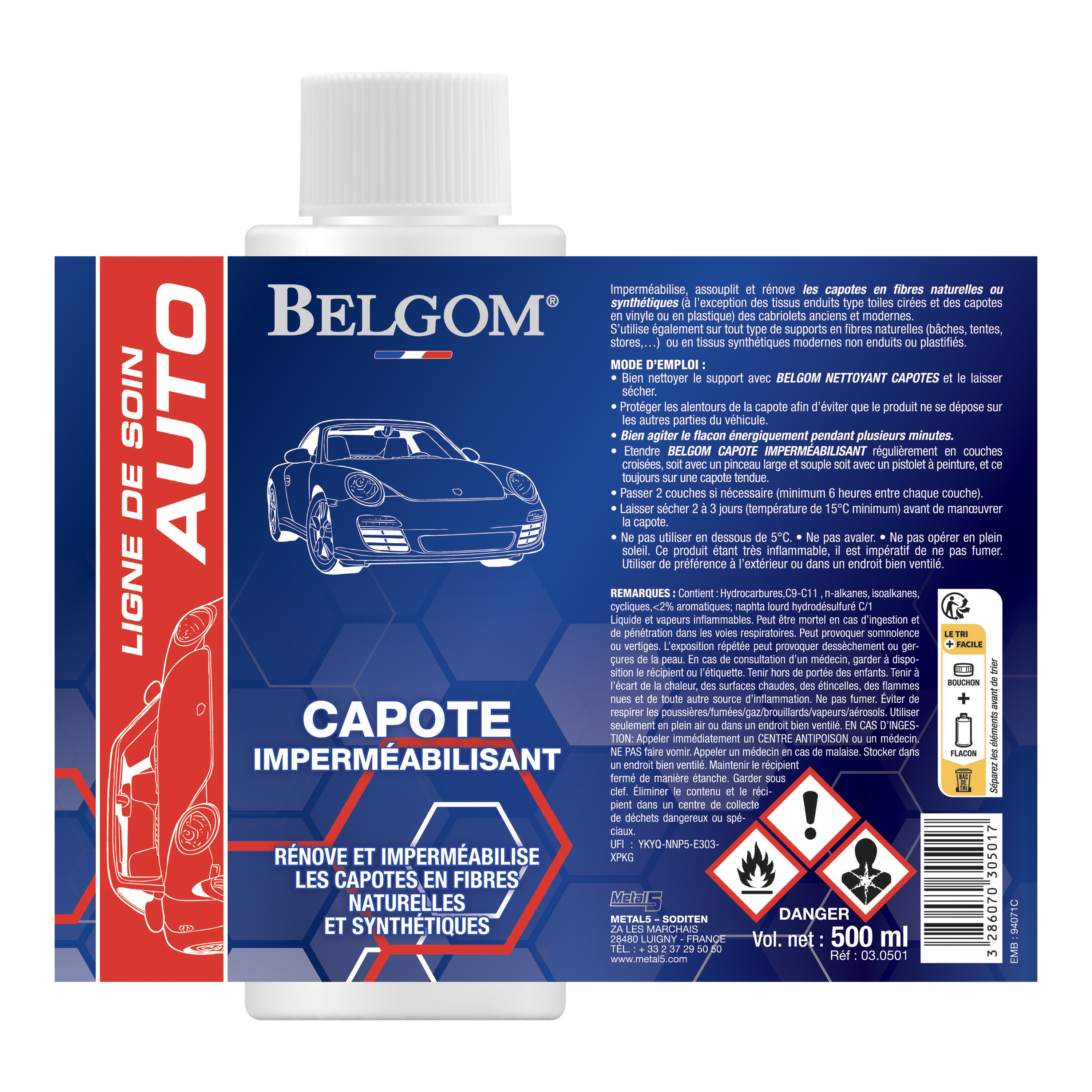 belgom-capote-verdeckimpr-gnierung-500-ml-cabrio image 2