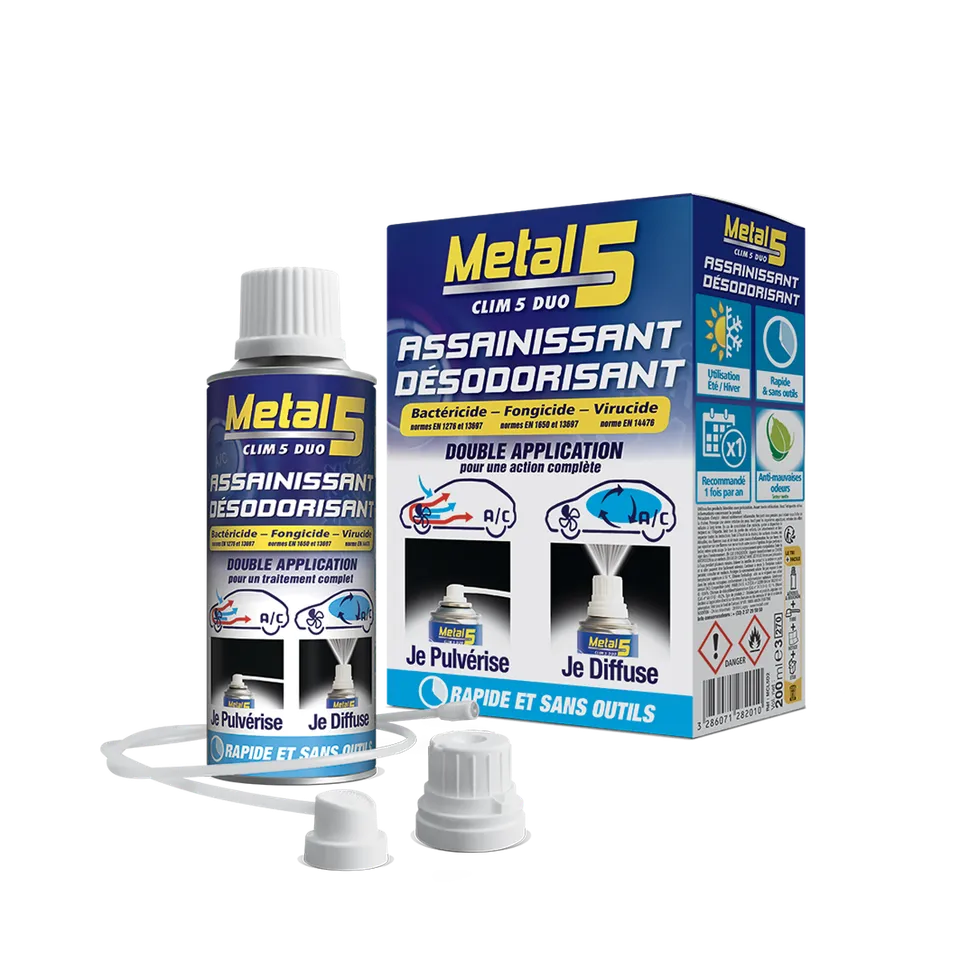 metal-5-clim-5-duo-klimaanlagenreiniger-desodorierung-auto image 1