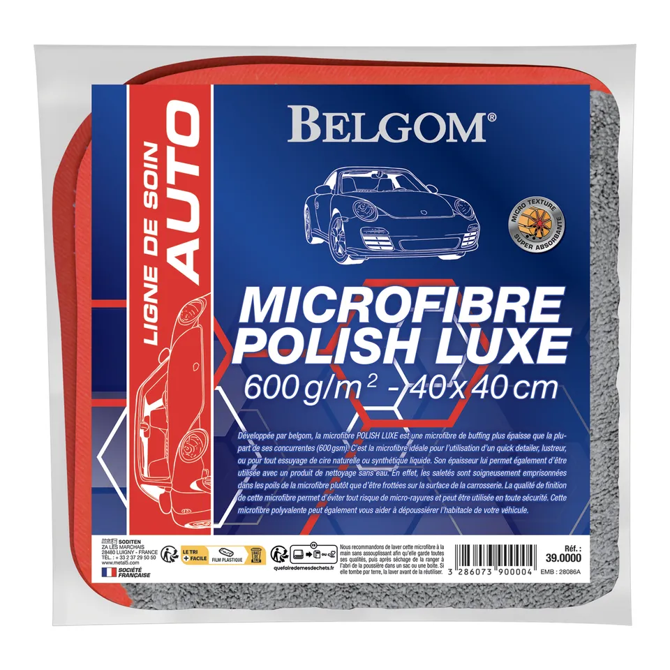belgom-polish-luxe-mikrofasertuch-40x40-cm-600-gsm image 1