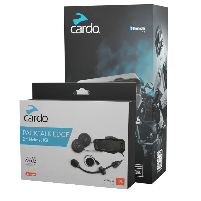 cardo-packtalk-edge-helm-headset-bundle-mit-2nd-helmet-kit image 1