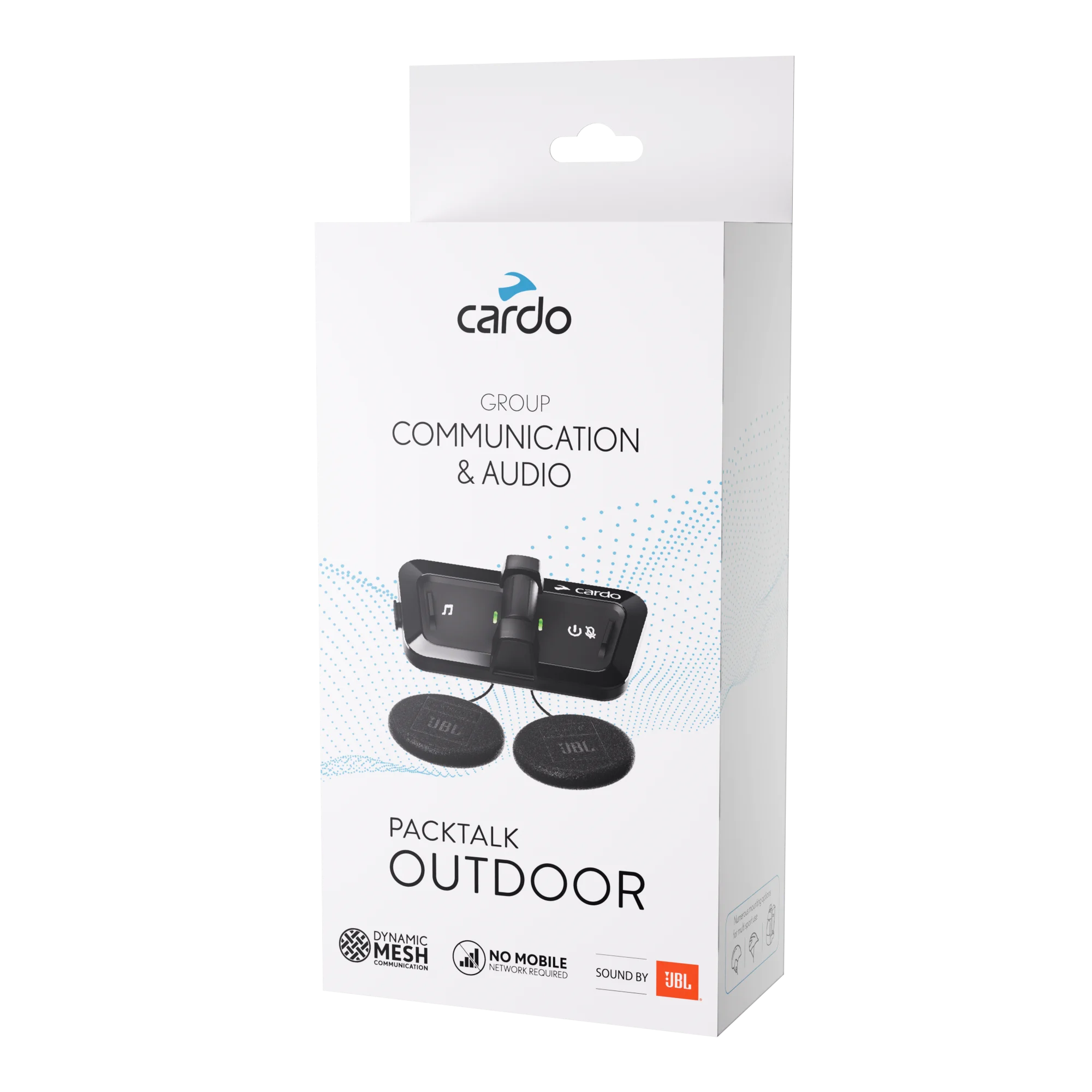 cardo-packtalk-outdoor-motorrad-headset-single-schwarz-ip67 image 3