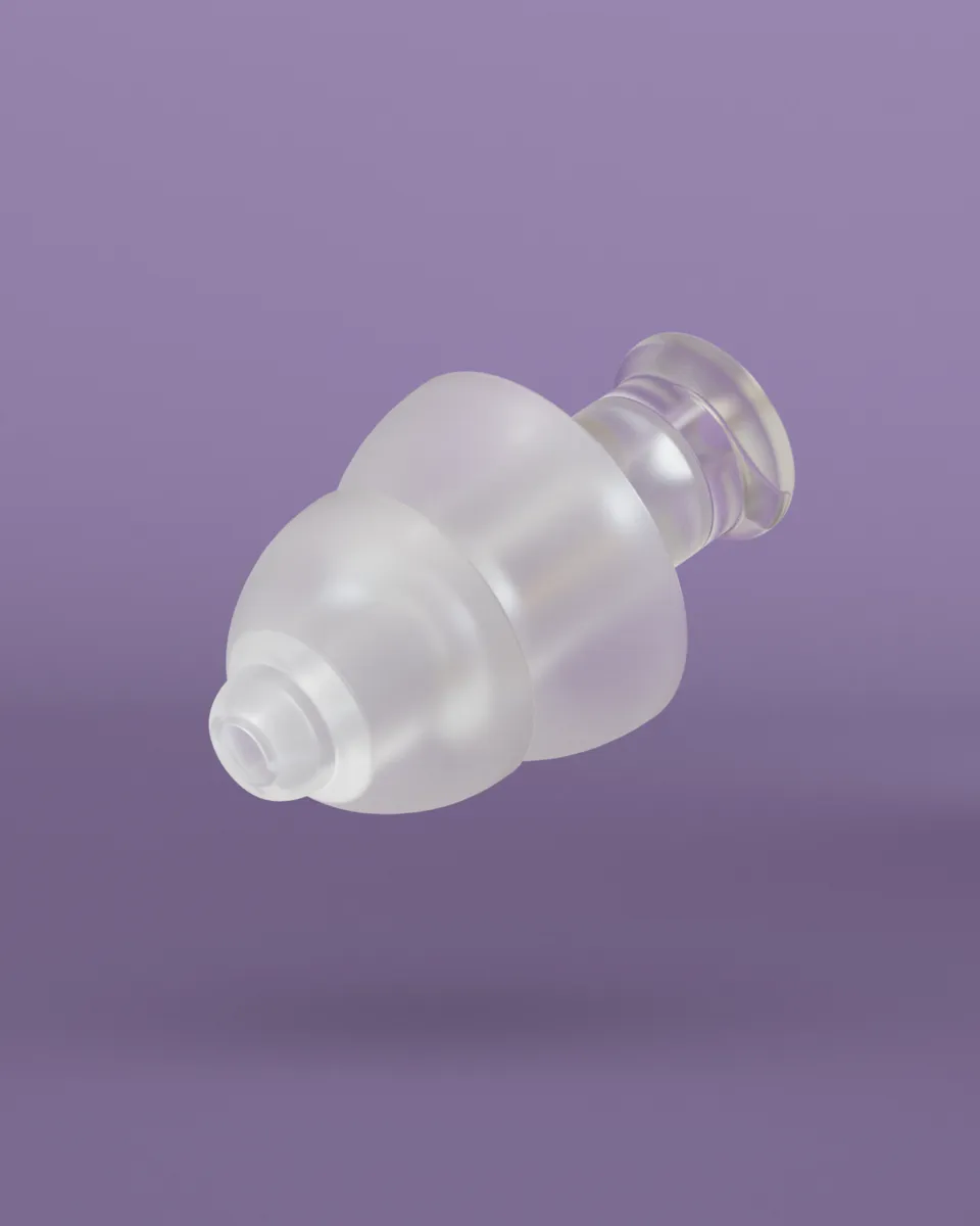 alpine-partyplug-ohrst-psel-transparent-19-db-musik image 1