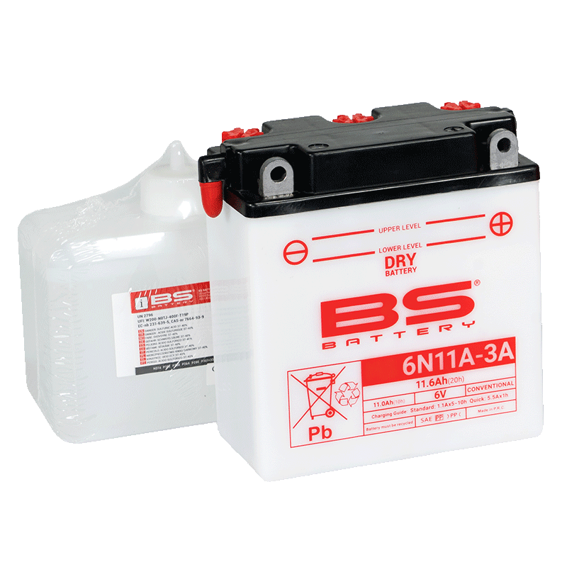 bs-battery-dry-6n11a-3a-motorradbatterie-6v-11-6ah image 1