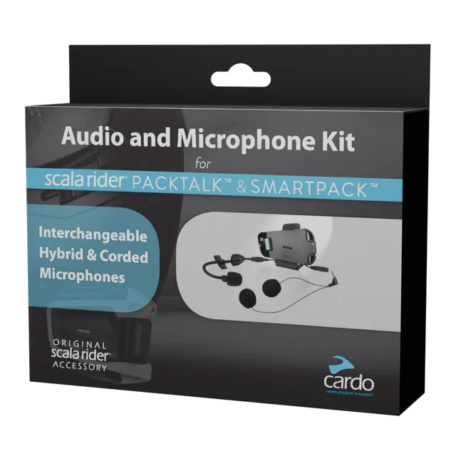 cardo-packtalk-bold-black-2nd-helmet-kit-audio-set-40mm image 1