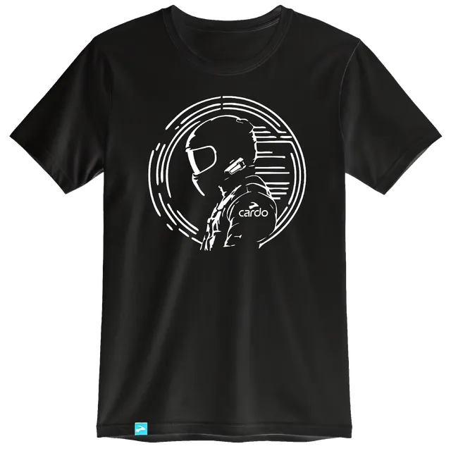 cardo-connected-rider-t-shirt-schwarz-triblend image 1