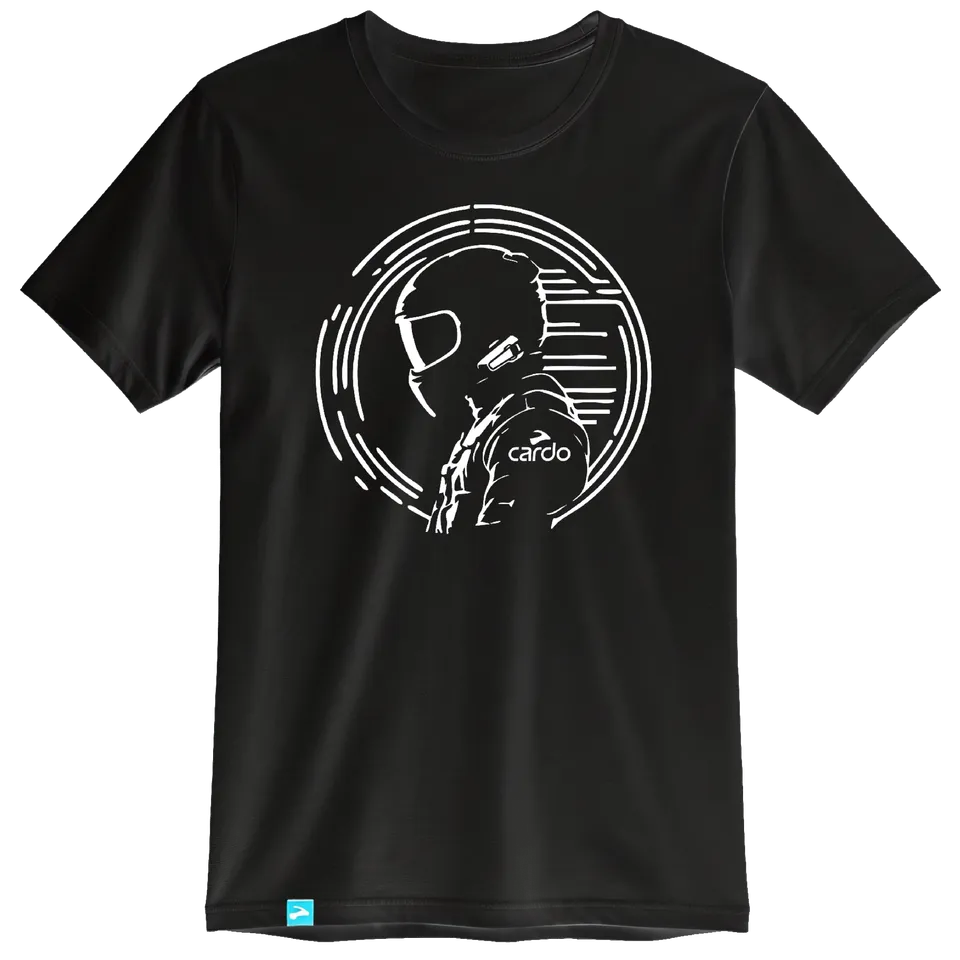 cardo-connected-rider-t-shirt-schwarz-triblend image 1