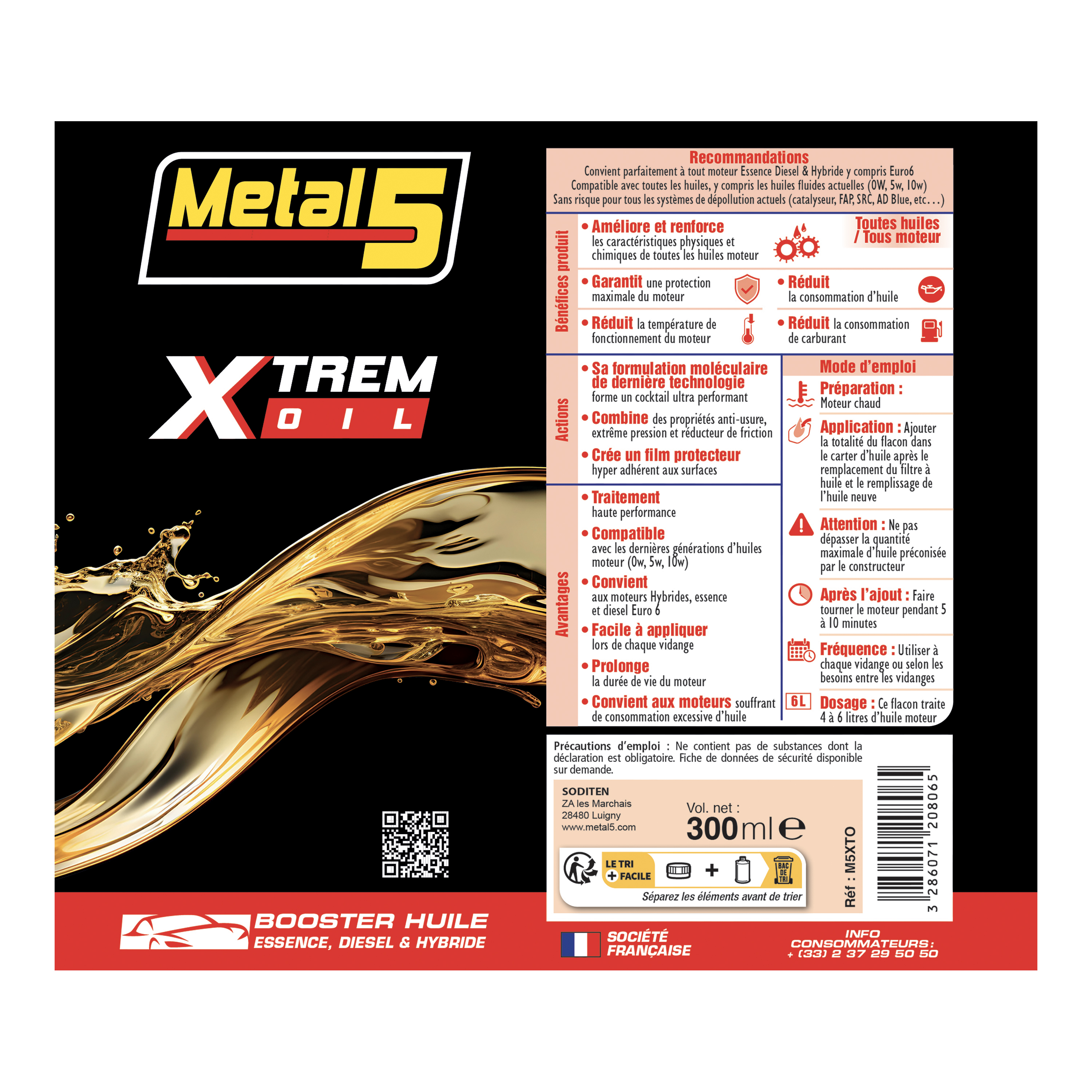 belgom-metal-5-x-trem-oil-ladditiv-300-ml-verschlei-schutz image 3
