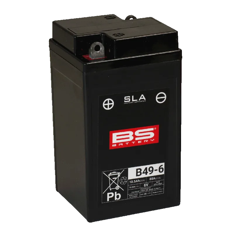 bs-battery-dry-b49-6-motorradbatterie-6v-wartungsfrei image 1