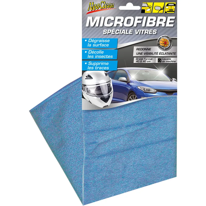 belgom-neoclean-microfibre-vitres-mikrofasertuch-40x40-cm-streifenfrei image 1