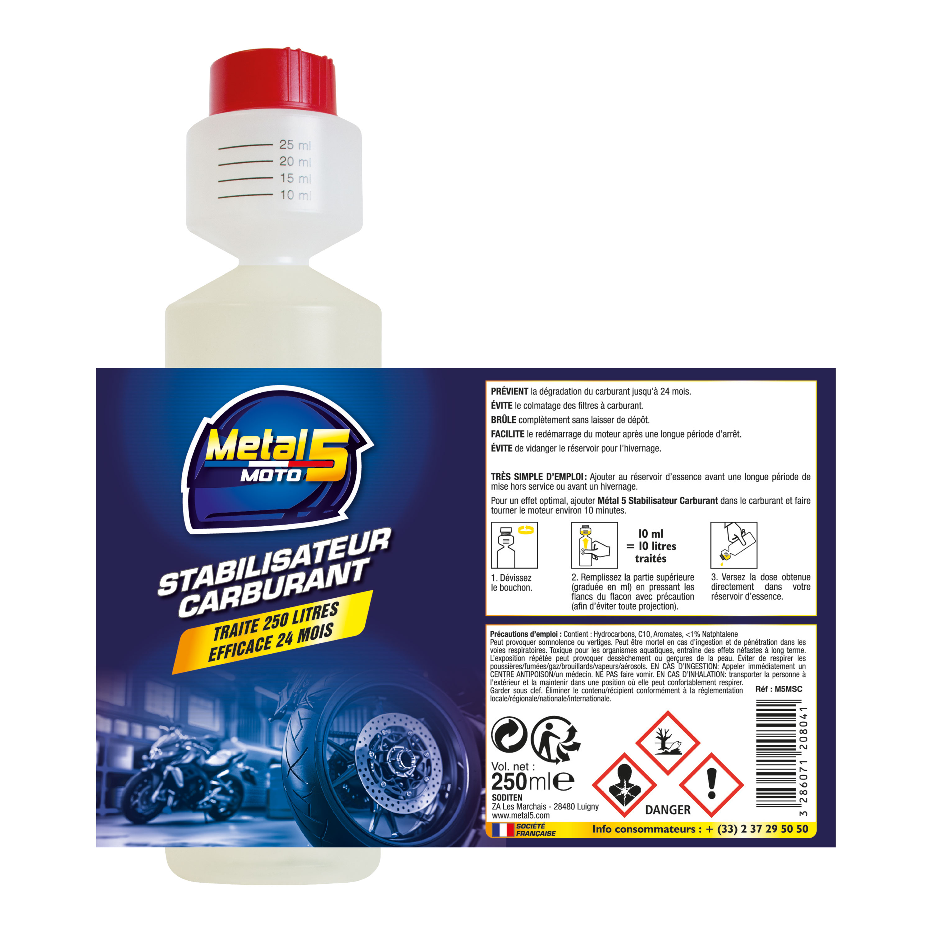metal-5-moto-benzinstabilisator-250-ml-f-r-250-l image 2