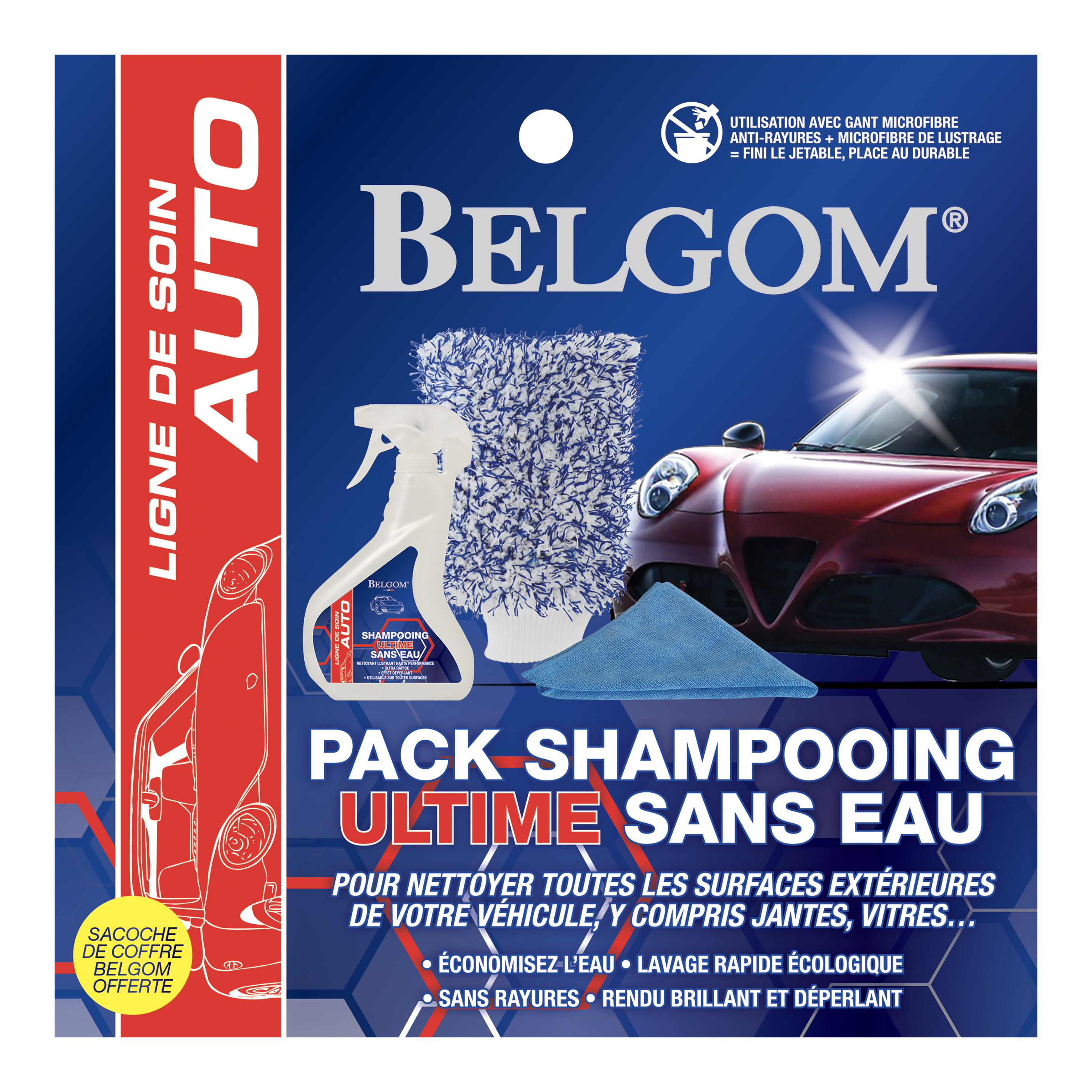 belgom-pack-shampooing-ultime-autoshampoo-ohne-wasser-set-spr-h image 2