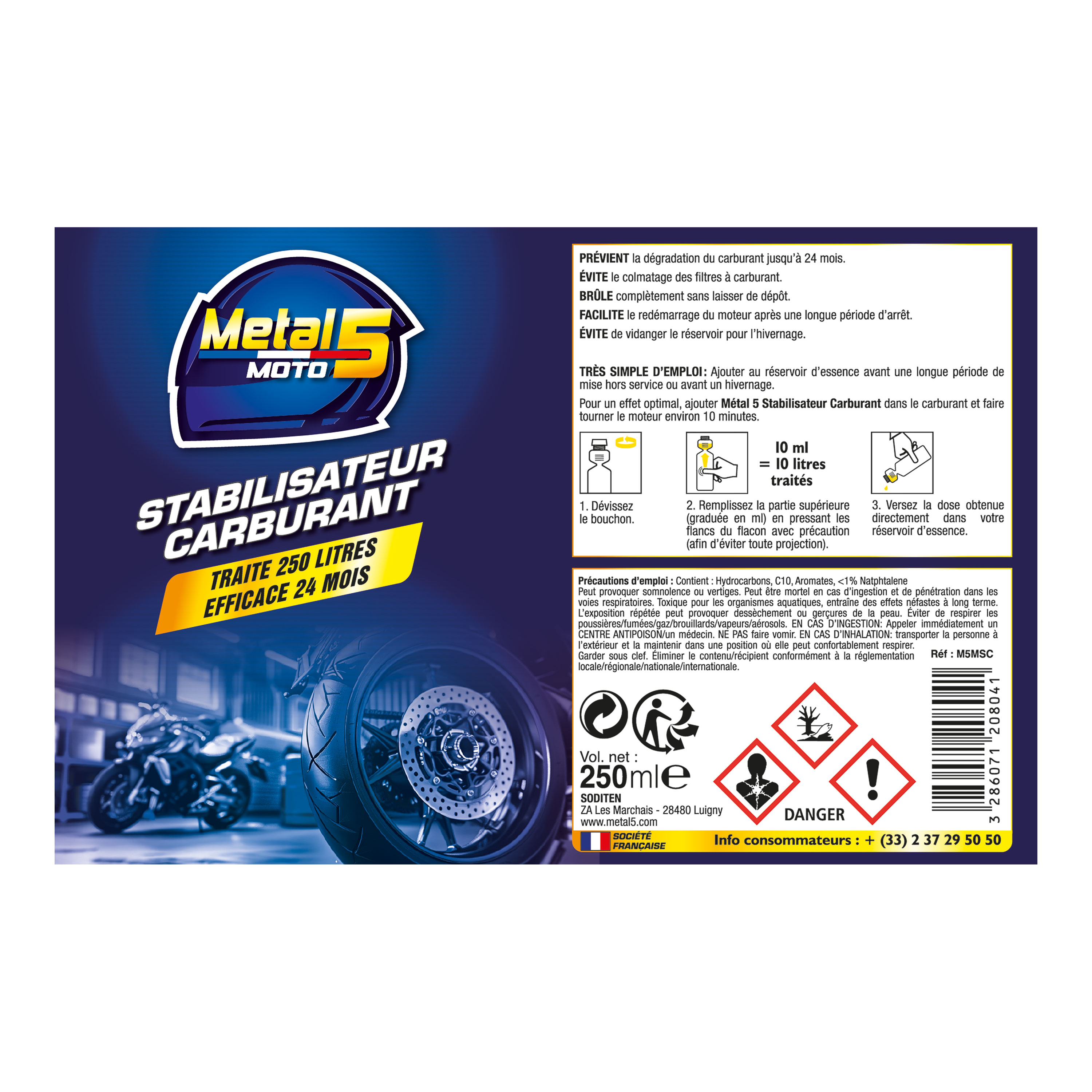 metal-5-moto-benzinstabilisator-250-ml-f-r-250-l image 3