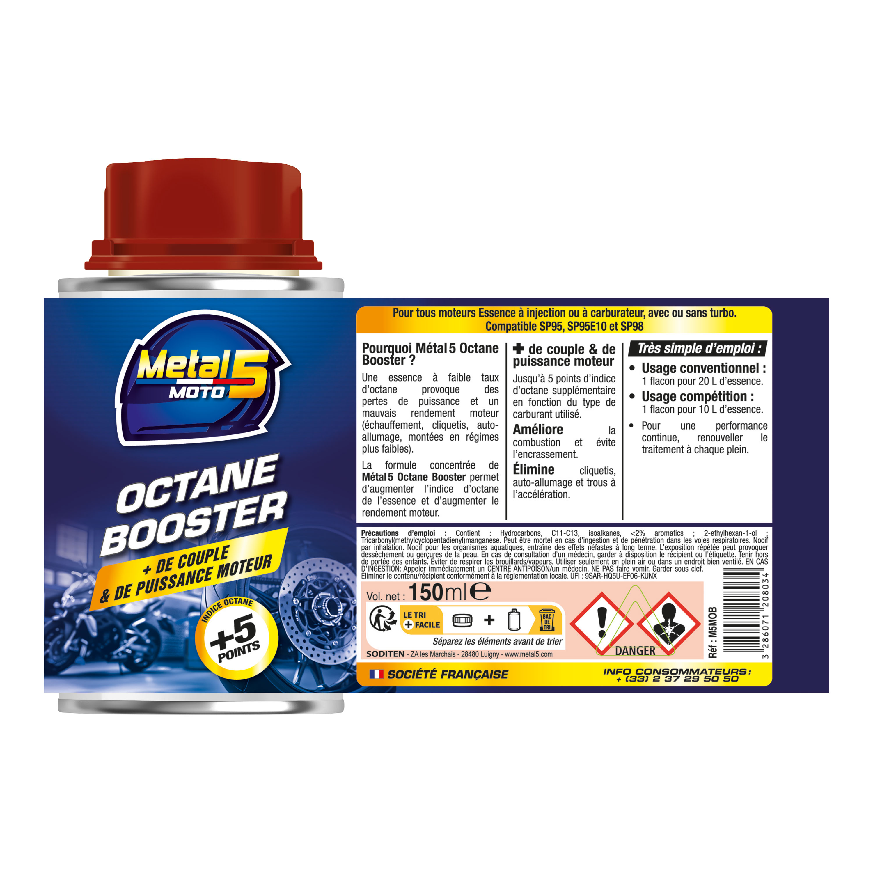 metal-5-moto-octane-booster-benzinzusatz-150-ml-5-oktan image 2