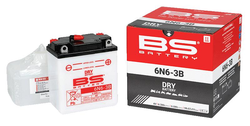bs-battery-dry-6n6-3b-motorradbatterie-6v-6-3ah image 2
