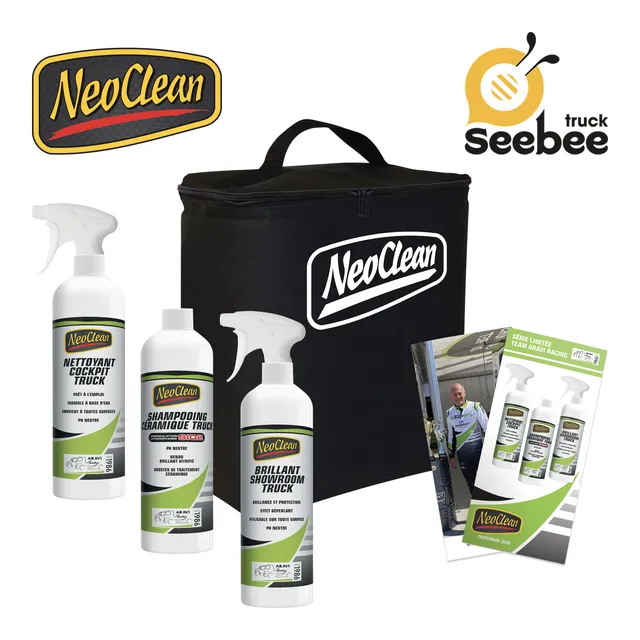 neoclean-pack-seebee-truck-lkw-pflegeset-3-teilig-tasche image 1