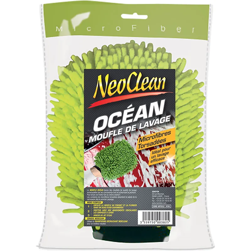 belgom-neoclean-waschhandschuh-mikrofaser-ozean-auto image 1