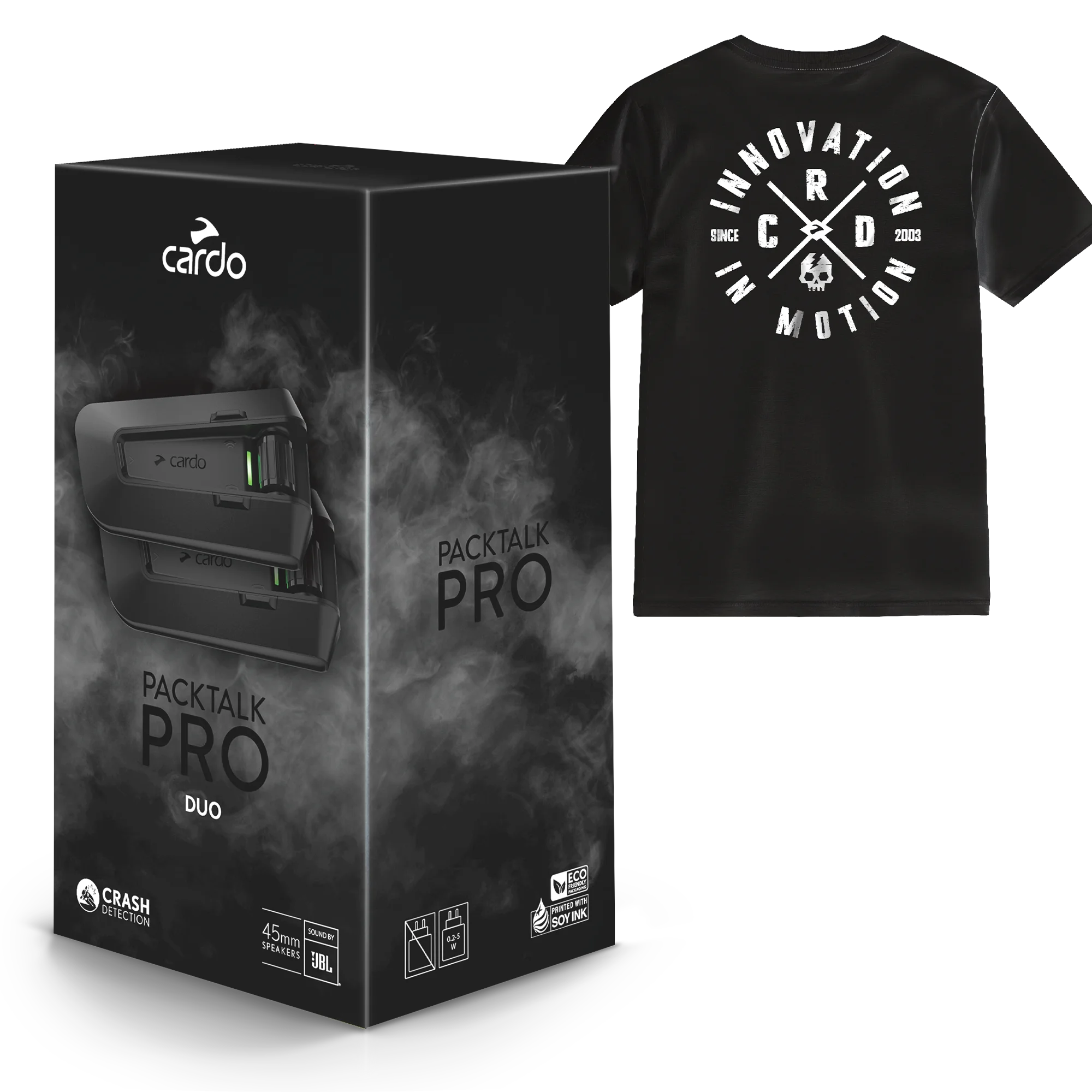 cardo-packtalk-pro-helm-headset-single-bundle-mit-t-shirt-l image 5